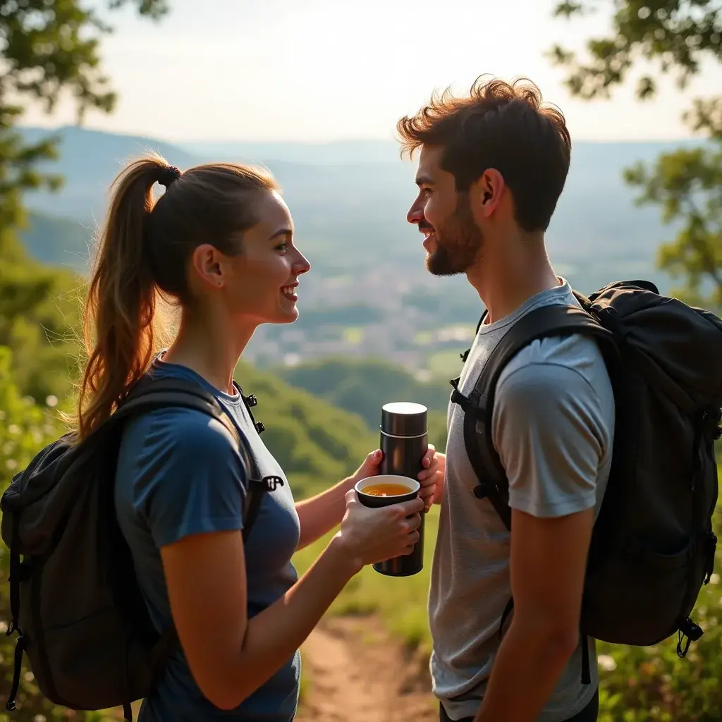 A tea ízét bemutató grafika, amely az összetevőket ábrázolja.